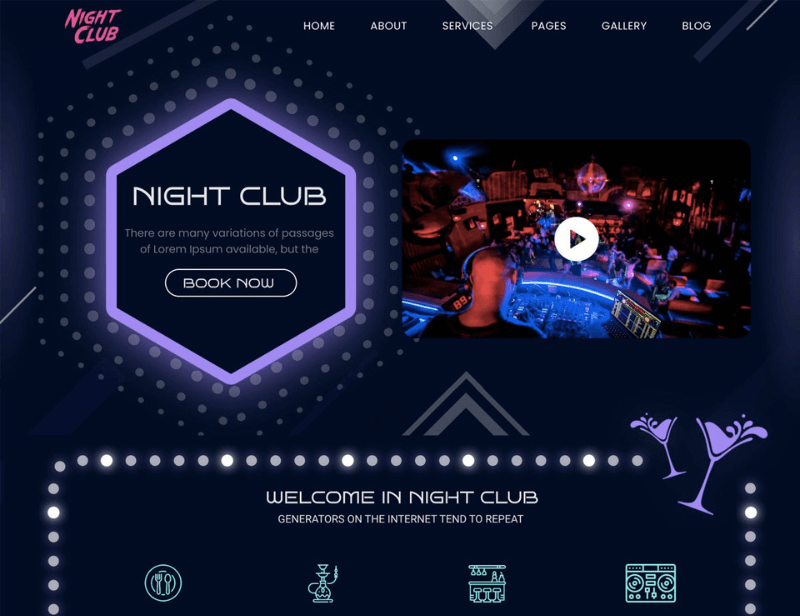Site de Prezentare BiT4U Nightclub Website BiT4U