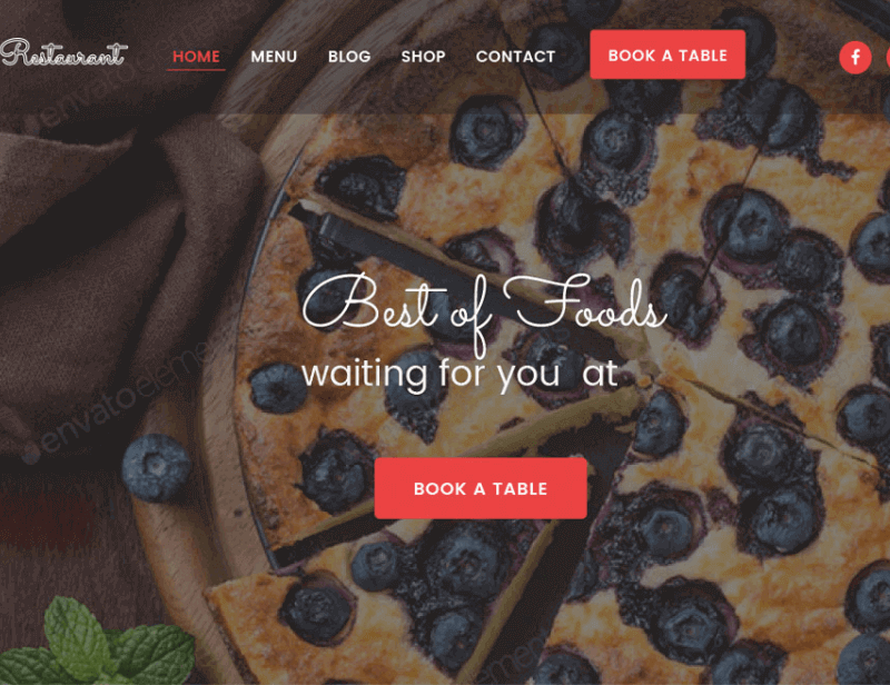 Site de Prezentare BiT4U Restaurant Website BiT4U